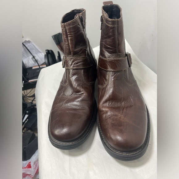 Venturini for Men Pisa Chukka Leather Boot Sz 11.5 EUC Chocolate Brown main image 10